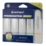 Centropen Zvýrazňovač 6252 style soft plochý - Zvýrazňovače, popisovače Centropen Zvýrazňovač 6252 style soft plochý