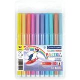 Centropen Fixy COLOUR WORLD 7550 trojboké, sada 10 pastelových barev - Fixy Centropen Fixy COLOUR WORLD 7550 trojboké, sada 10 pastelových barev