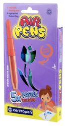 Centropen Foukací fixy Air Pens 1500 pastel colours (5 ks) Centropen Foukací fixy Air Pens 1500 pastel colours (5 ks)