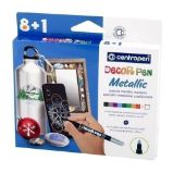 Centropen Decor pen 2737 metallic (9 ks) Centropen Decor pen 2737 metallic (9 ks)