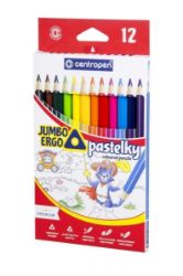 Centropen Pastelky 9522 Jumbo trojhranné (12 ks) - Štětce, pastelky, fixy Centropen Pastelky 9522 Jumbo trojhranné (12 ks)