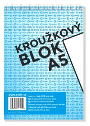 Blok s horní vazbou A5, čistý, 50 listů - Bloky A5 Blok s horní vazbou A5, čistý, 50 listů