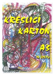 Kreslící karton A3, 10 volných listů - Papíry a čtvrtky Kreslící karton A3, 10 volných listů