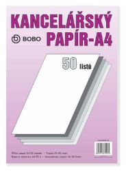 Kancelářský papír A4, 70g, 50 listů