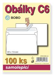 Obálky C6 samolepicí (bal. 100ks) Obálky C6 samolepicí (bal. 100ks)