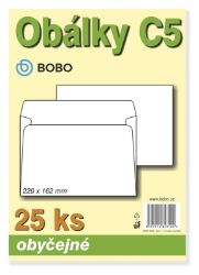 Obálky C5 obyčejné (bal.25ks) - Obaly a obálky Obálky C5 obyčejné (bal.25ks)