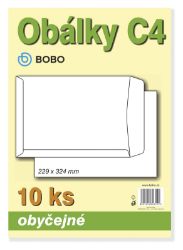 Obálky C4 obyčejné (bal.10ks) - Obaly a obálky Obálky C4 obyčejné (bal.10ks)