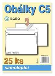 Obálky C5 samolepicí (bal. 25ks) - Obaly a obálky Obálky C5 samolepicí (bal. 25ks)