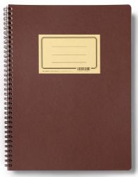 Kroužkový blok RETRO A4, linka, 50 listů - Bloky, zápisníky Kroužkový blok RETRO A4, linka, 50 listů