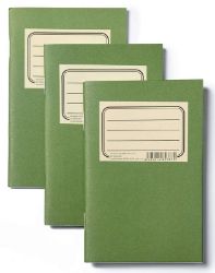 Passbook ZELENÁČ (sada 3 ks), 14x9cm, 24 listů Passbook ZELENÁČ (sada 3 ks), 14x9cm, 24 listů