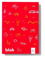 Poznámkový blok SVĚT A5 - linkovaný 50 listů - Bloky a zápisníky do školy Poznámkový blok SVĚT A5 - linkovaný 50 listů
