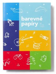 Sada barevných papírů SVĚT A4, 10 listů - Papíry a čtvrtky Sada barevných papírů SVĚT A4, 10 listů
