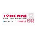 Stolní kalendář 2026 pracovní MAXI Stolní kalendář 2026 pracovní MAXI