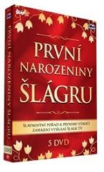 1. narozeniny Šlágr TV - 5 DVD 1. narozeniny Šlágr TV - 5 DVD