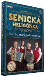 Senická heligonka - Priatelia známí - CD+DVD - České dechovky na vinylu Senická heligonka - Priatelia známí - CD+DVD