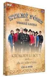 Starý fóry & Tomáš Linka - Krokodýlí boty aneb Jdu do toho s vámi - CD + DVD - Český Folk a Country na CD Starý fóry & Tomáš Linka - Krokodýlí boty aneb Jdu do toho s vámi - CD + DVD