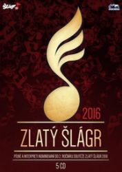 Zlatý šlágr 2016 - 5 CD - České dechovky na vinylu Zlatý šlágr 2016 - 5 CD