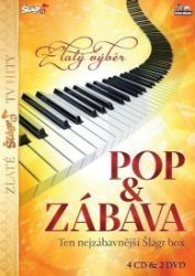 Šlágr hit - Pop a zábava - 4 CD + 2 DVD - Hudební Šlágr hit - Pop a zábava - 4 CD + 2 DVD