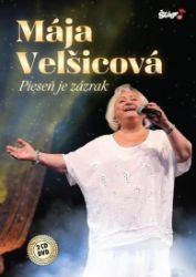Velšicová Mája - Pieseň je zázrak 2016 - 2 CD + DVD Velšicová Mája - Pieseň je zázrak 2016 - 2 CD + DVD