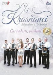 Krásňanci - Čas radosti a veselosti - CD + DVD - Český Pop Rock na CD Krásňanci - Čas radosti a veselosti - CD + DVD