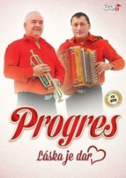 Progres - Láska je dar - CD + DVD - České dechovky na vinylu Progres - Láska je dar - CD + DVD