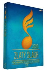 Zlatý Šlágr 2020 - 5 CD - Český Pop Rock na CD Zlatý Šlágr 2020 - 5 CD