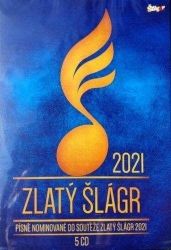 Zlatý Šlágr 2021 5 CD - Český Pop Rock na CD Zlatý Šlágr 2021 5 CD