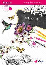 Třpytivé omalovánky - Paradise Třpytivé omalovánky - Paradise