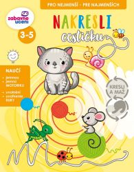 Kresli a maž - Nakresli cestičku - Předškolní výuka Kresli a maž - Nakresli cestičku