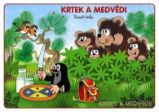Krtek a medvědi - Omalovánky A5 - Zdeněk Miler - Pohádkové postavy omalovánky Krtek a medvědi - Omalovánky A5