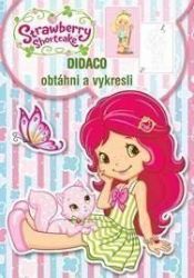 Strawberry Shortcake - obtáhni a vykresli - Pohádkové postavy omalovánky Strawberry Shortcake - obtáhni a vykresli