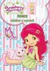 Strawberry Shortcake - obtáhni a vykresli - Pohádkové postavy omalovánky Strawberry Shortcake - obtáhni a vykresli