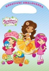 Strawberry - Kreativní omalovánky A4 s výsekem - Pohádkové postavy omalovánky Strawberry - Kreativní omalovánky A4 s výsekem