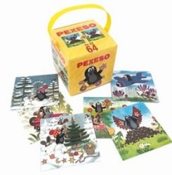 Krtek - pexeso v krabičce s úchopem - Společenské hry Krtek - pexeso v krabičce s úchopem