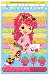 Strawberry - Psací sada (Blok A5 s vazbou TW + kuličkové pero) - Bloky a zápisníky do školy Strawberry - Psací sada (Blok A5 s vazbou TW+ kuličkové pero)