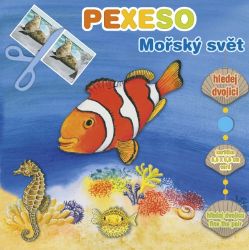 Pexeso sešitové s MAXI kartičkami Mořský svět Pexeso sešitové s MAXI kartičkami Mořský svět