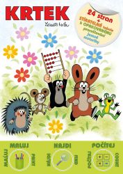 Krtek - Activity book A4 - Zdeněk Miler - Kreativní knihy pro děti Activity book Krtek