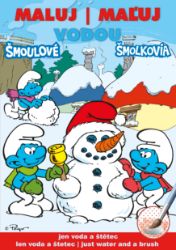 Šmoulové 2 zimní - Maluj vodou A5 - Vodní omalovánky Šmoulové 2 zimní - Maluj vodou A5