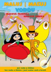 Maková panenka - Maluj vodou A5