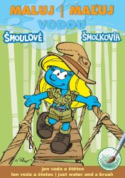 Šmoulové 3 - Maluj vodou A5 Šmoulové 3 - Maluj vodou A5