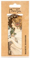 Magnetická záložka Alfons Mucha – Feather Magnetická záložka Alfons Mucha – Feather