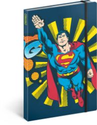 Notes - Superman/Bang, linkovaný, 13 x 21 cm - Bloky a zápisníky do školy Notes Superman – Bang, linkovaný, 13 × 21 cm