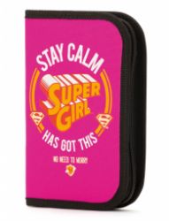 Školní penál Supergirl – STAY CALM Školní penál Supergirl – STAY CALM