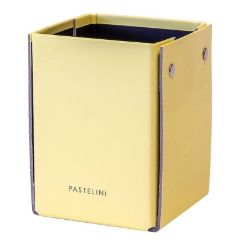 Kelímek na tužky lamino PASTELINI žlutá - Kancelářské potřeby Kelímek na tužky lamino PASTELINI žlutá