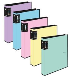 Pořadač A4 lamino R25-4kr. PASTELINI modrá - Archivace, boxy a pořadače Pořadač A4 lamino R25-4kr. PASTELINI modrá