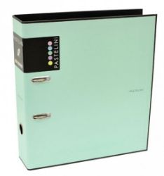 Pořadač A4 lamino páka 7cm PASTELINI zelená Pořadač A4 lamino páka 7cm PASTELINI zelená
