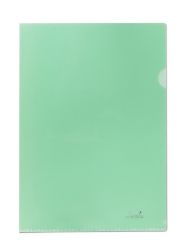Concorde Zakládací obal A4 "L" 180 mic, sada 10 ks, hladká, zelená