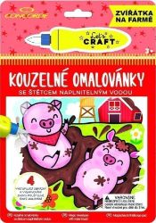 Concorde Kouzelné omalovánky - Zvířátka na farmě Concorde Kouzelné omalovánky - Zvířátka na farmě
