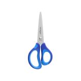 Keyroad Školní nůžky Soft 15 cm - modré - Nůžky Keyroad Školní nůžky Soft 15 cm - modré
