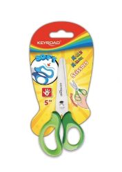 Keyroad Dětské nůžky Soft 12,5 cm - zelené - Nůžky Keyroad Dětské nůžky Soft 12,5 cm - zelené